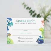 水族館カラフル応答カード 出欠カード (スタンド正面)