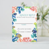 水族館カラフル応答カード 出欠カード (スタンド正面)