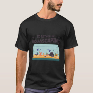 水族館キーパー魚の水族館アクエーケーパーフィッシュキーグ Tシャツ