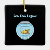 水族館キーパー – 魚タンク伝説 セラミックオーナメント (正面)