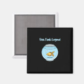 水族館キーパー – 魚タンク伝説 マグネット (正面/裏面)