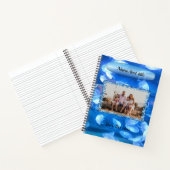 水族館クラゲ撮影コラージュ0925 ノートブック (内部)