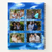 水族館クラゲ撮影コラージュ0925 ノートブック (裏面)