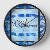 水族館クラゲ0925時計 壁時計 (正面)