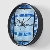 水族館クラゲ0925時計 壁時計 (傾斜)