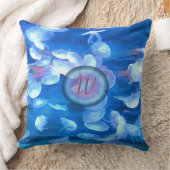 水族館クラゲ0925 クッション (ブランケット)