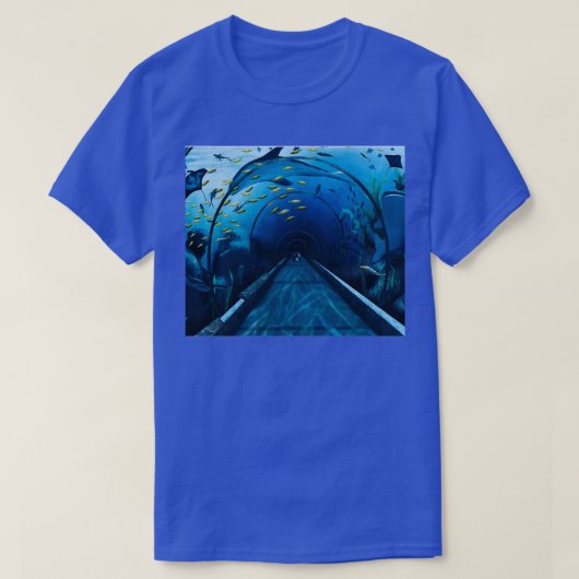 水族館トンクラシックネルTシャツ Tシャツ (デザイン正面)