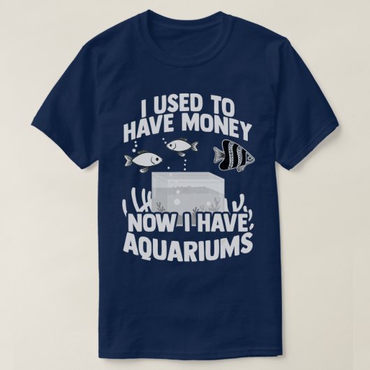 水族館フィッシュキーパーCoral Aquascaping Aquarist Cic Tシャツ (デザイン正面)