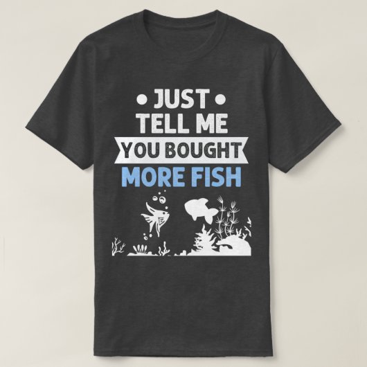 水族館フィッシュキーピングもっと魚のアクーケープアクアリスト Tシャツ (デザイン正面)