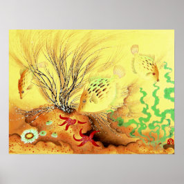 水族館フグ大野幕府1941 ポスター