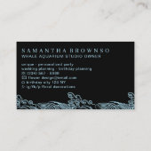 水族館マーメイドテール 名刺 (裏面)