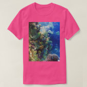 水族館リーフ Tシャツ (デザイン正面)