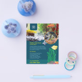 水族館用品カスタム販売機 チラシ (シングル)