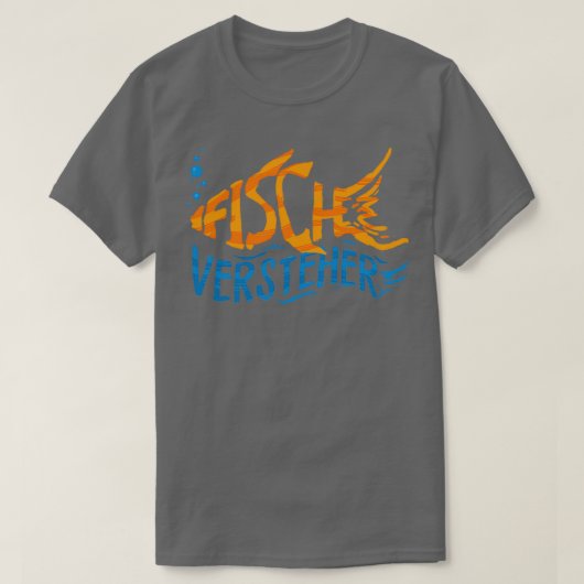 水族館魚おもしろいことわざ3 Tシャツ (デザイン正面)