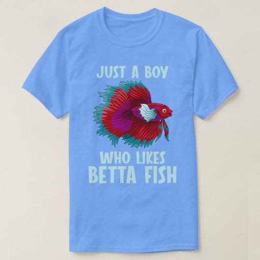 水族館魚の水族館フィッシュの戦い別田 Tシャツ (デザイン正面)