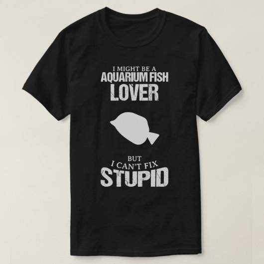 水族館魚好きおもしろいデザインプレゼント1 Tシャツ (デザイン正面)