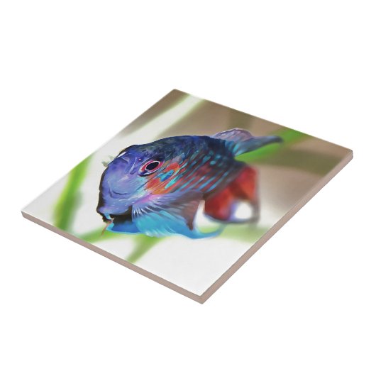 水族館魚 タイル (側面)