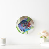 水族館魚 ラウンド壁時計 (ホーム)