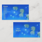 水族館魚 名刺 (正面/裏面)