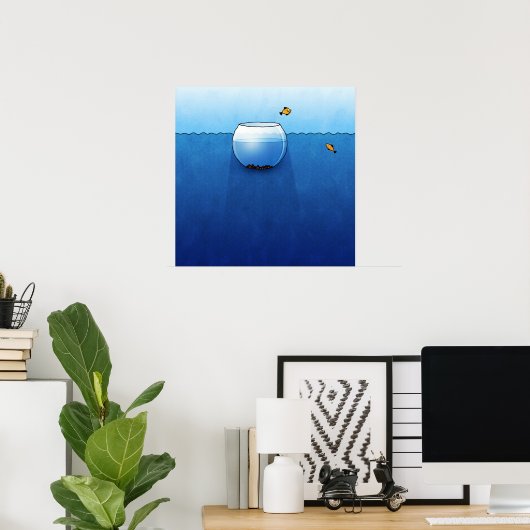 水族館2 ポスター (ホームオフィス)