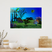 水族館3D ポスター (キッチン)