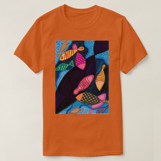 水族館67 Tシャツ (デザイン正面)