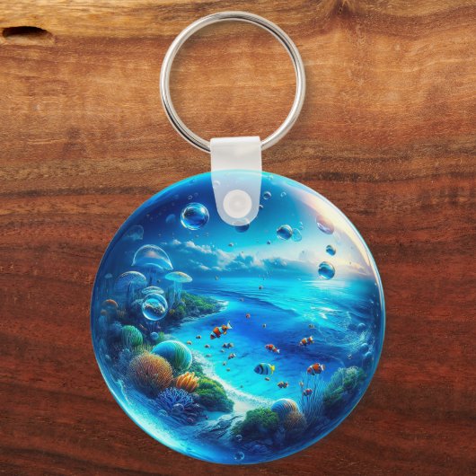 水族館 キーホルダー (裏面)