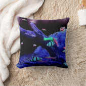 水族館 クッション (ブランケット)