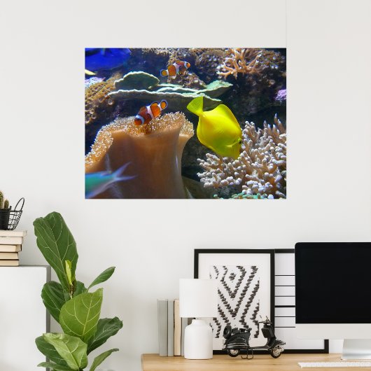 水族館（ネモ） ポスター (ホームオフィス)