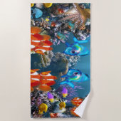 水族館 ビーチタオル (正面)