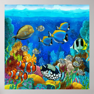 水族館 ポスター