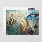 水族館 ポストカード (正面/裏面)