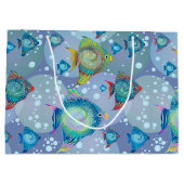 水族館 ラージペーパーバッグ (裏面)