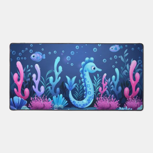 水族館（海の馬） デスクマット (正面)