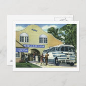 水族館、鍵西、フロリダ州ヴィンテージ ポストカード (正面/裏面)