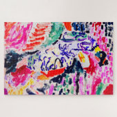 水日本ののそばの女性、マティス ジグソーパズル (横)