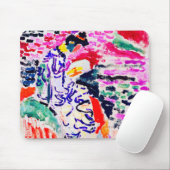 水日本ののそばの女性、マティス マウスパッド (マウス)