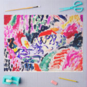 水日本ののそばの女性、マティス 薄葉紙 (クラフト)