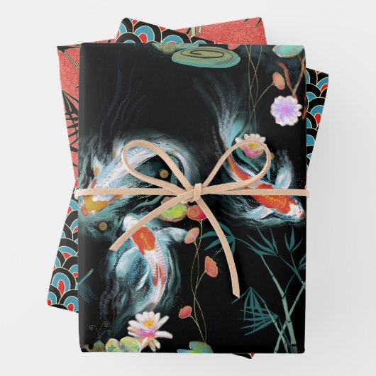 水日本の園ギフト用ラップシートセット ラッピングペーパーシート (インサイチュ)