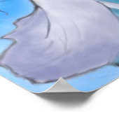 水日本の小妖精や小人プリント ポスター (角)