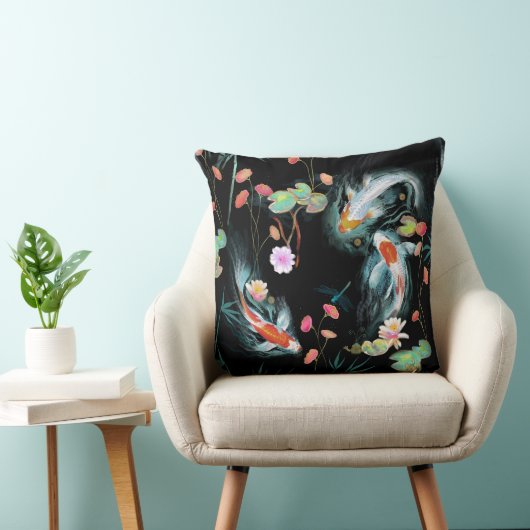 水日本の庭枕 クッション (椅子)