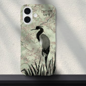 水日本の色さくらんぼ花鶴の鳥 Case-Mate iPhoneケース