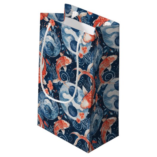 水日本の色の魚 スモールペーパーバッグ (裏面アングル)