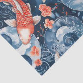 水日本の色の魚 薄葉紙 (詳細)