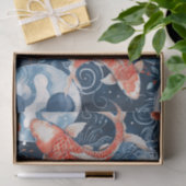 水日本の色の魚 薄葉紙 (ギフト)