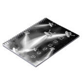 水星にUFOが襲来 - サイエンスフィクション ノートブック (左側)