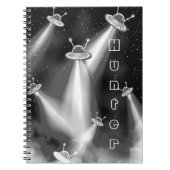 水星にUFOが襲来 - サイエンスフィクション ノートブック (正面)