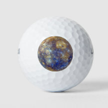 水星のカラフルな景観