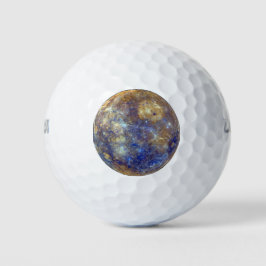水星のカラフルな景観 ゴルフボール