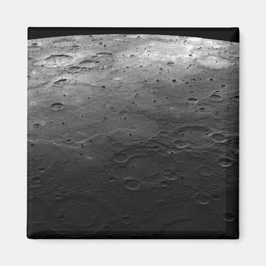 水星の大きなクレーター マグネット (正面)